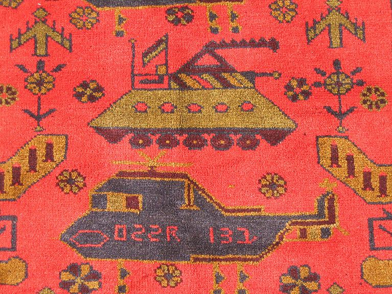 For sale: Afghan War Rug or Conflict Carpet