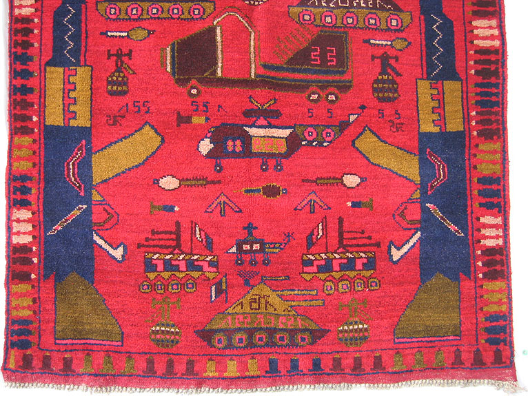 For sale: Afghan War Rug or Conflict Carpet