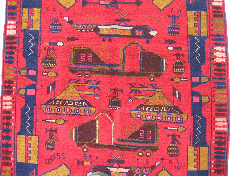 For sale: Afghan War Rug or Conflict Carpet