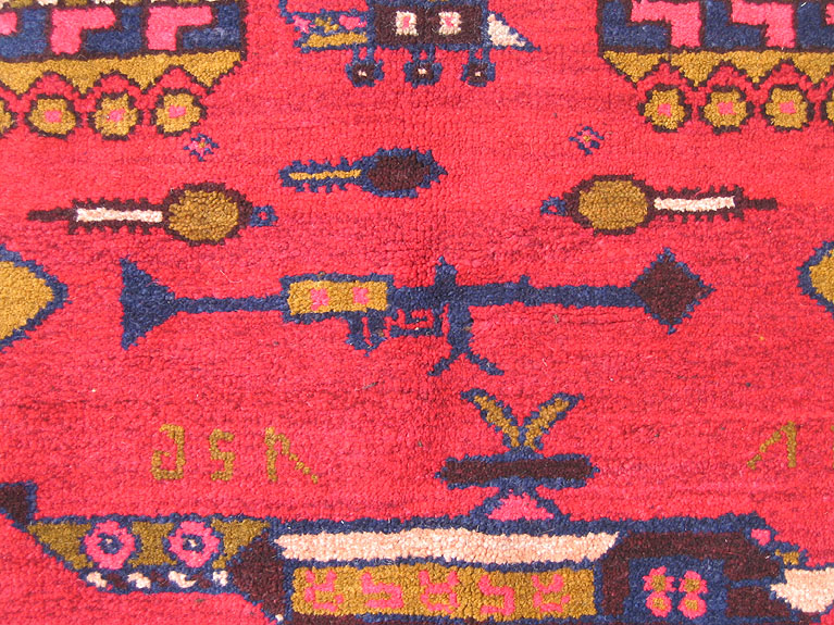 For sale: Afghan War Rug or Conflict Carpet