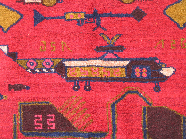 For sale: Afghan War Rug or Conflict Carpet