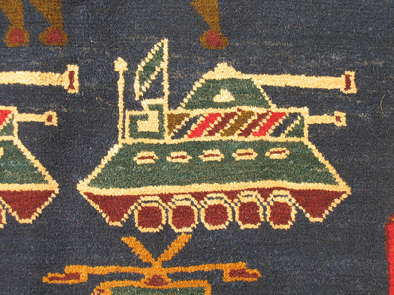 For sale: Afghan War Rug or Conflict Carpet