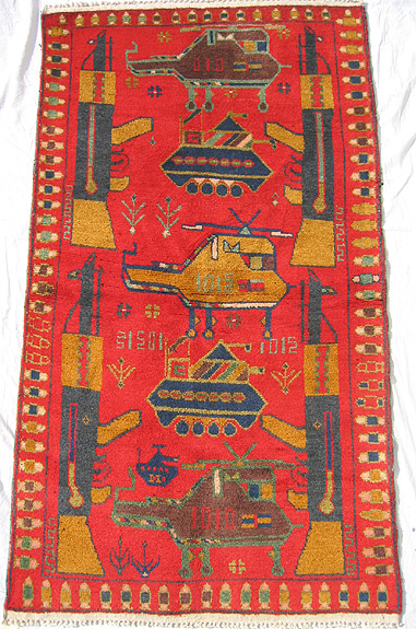 For sale: Afghan War Rug or Conflict Carpet