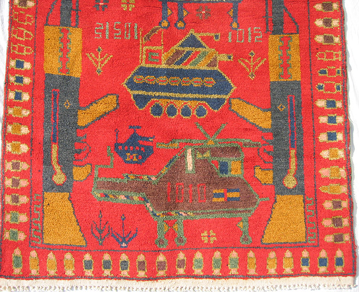 For sale: Afghan War Rug or Conflict Carpet