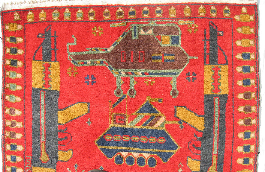 For sale: Afghan War Rug or Conflict Carpet