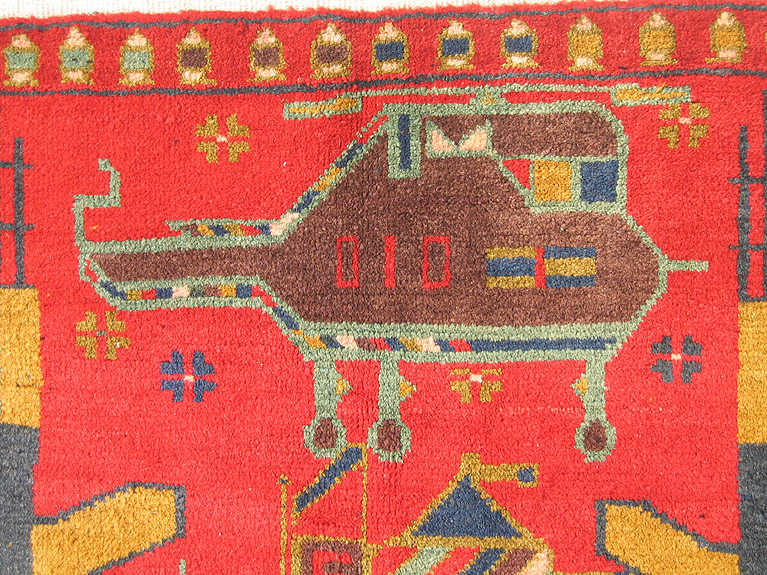 For sale: Afghan War Rug or Conflict Carpet