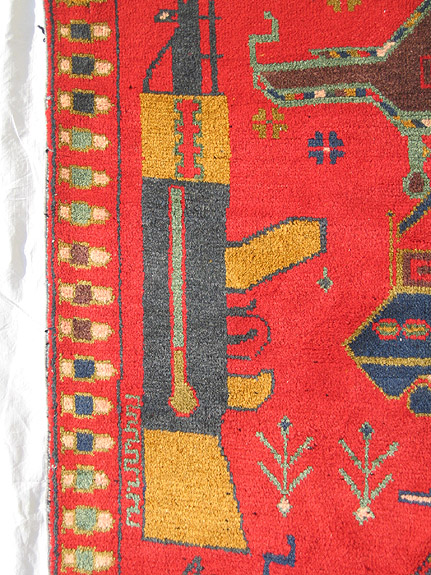 For sale: Afghan War Rug or Conflict Carpet