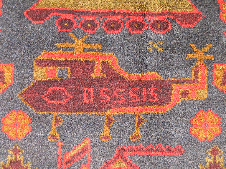 For sale: Afghan War Rug or Conflict Carpet