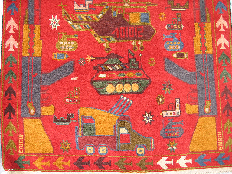 For sale: Afghan War Rug or Conflict Carpet