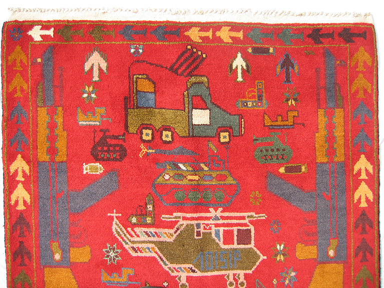 For sale: Afghan War Rug or Conflict Carpet