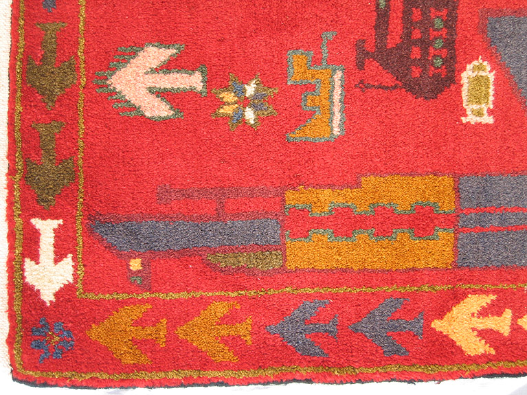 For sale: Afghan War Rug or Conflict Carpet