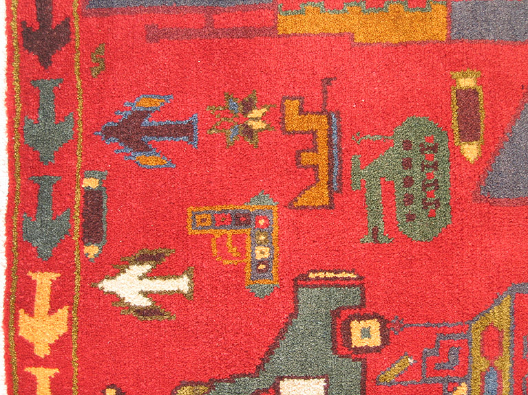 For sale: Afghan War Rug or Conflict Carpet