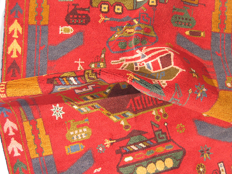 For sale: Afghan War Rug or Conflict Carpet