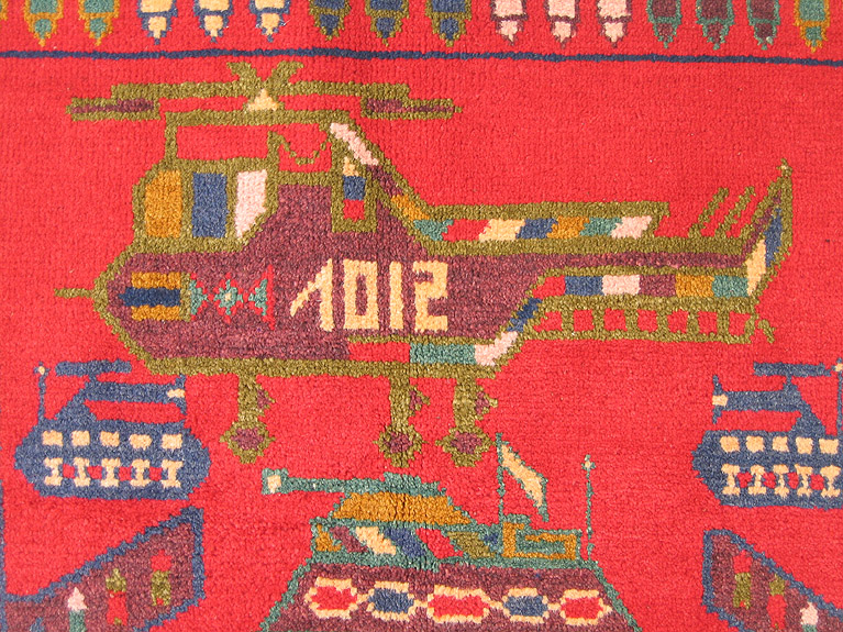 For sale: Afghan War Rug or Conflict Carpet