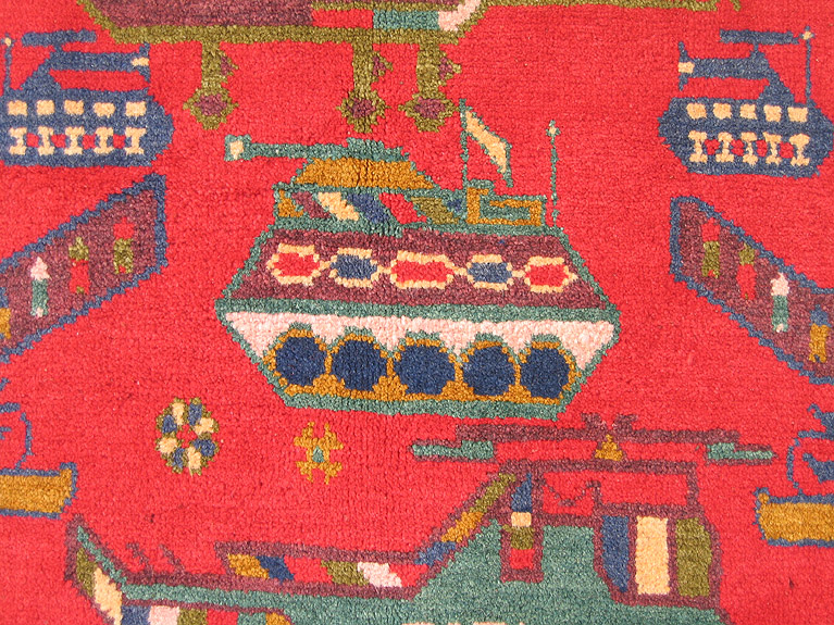 For sale: Afghan War Rug or Conflict Carpet