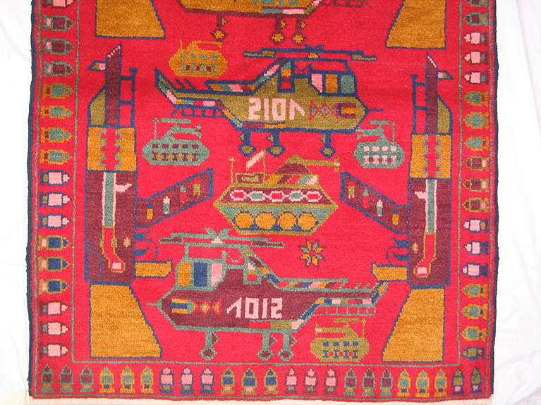 For sale: Afghan War Rug or Conflict Carpet