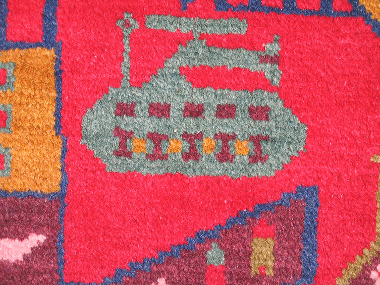 For sale: Afghan War Rug or Conflict Carpet