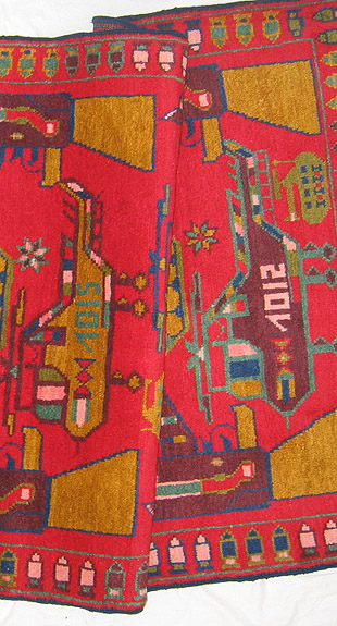 For sale: Afghan War Rug or Conflict Carpet