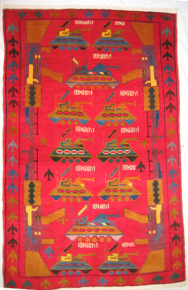 For sale: Afghan War Rug or Conflict Carpet