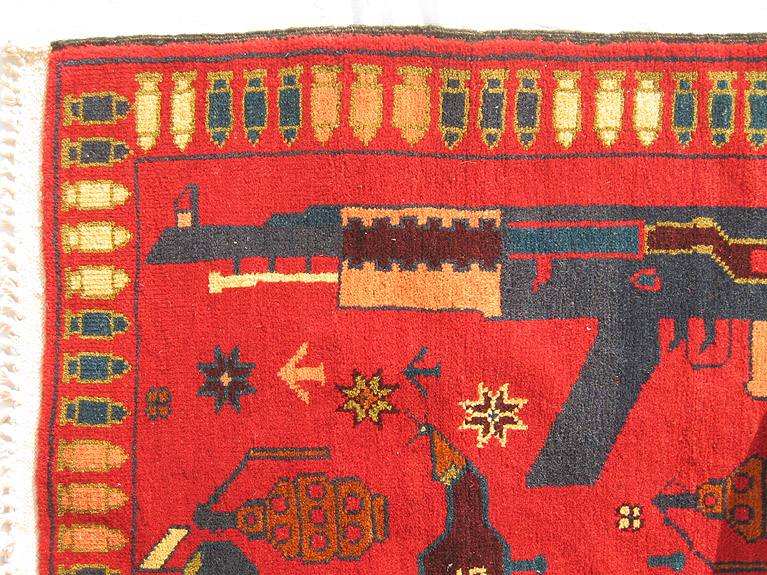 For sale: Afghan War Rug or Conflict Carpet