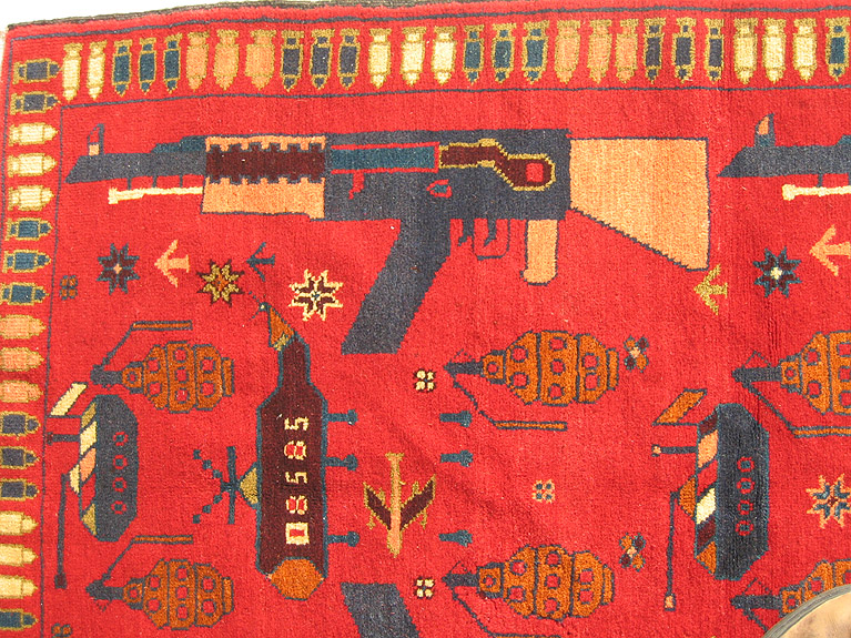 For sale: Afghan War Rug or Conflict Carpet