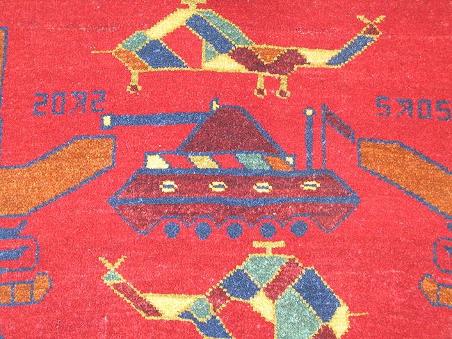 For sale: Afghan War Rug or Conflict Carpet