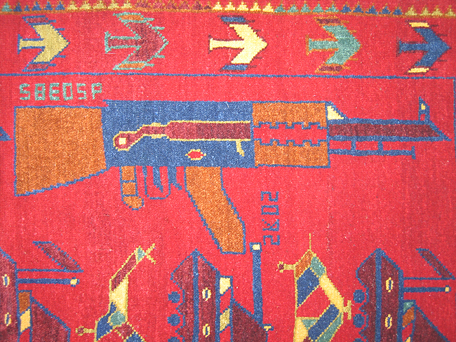 For sale: Afghan War Rug or Conflict Carpet