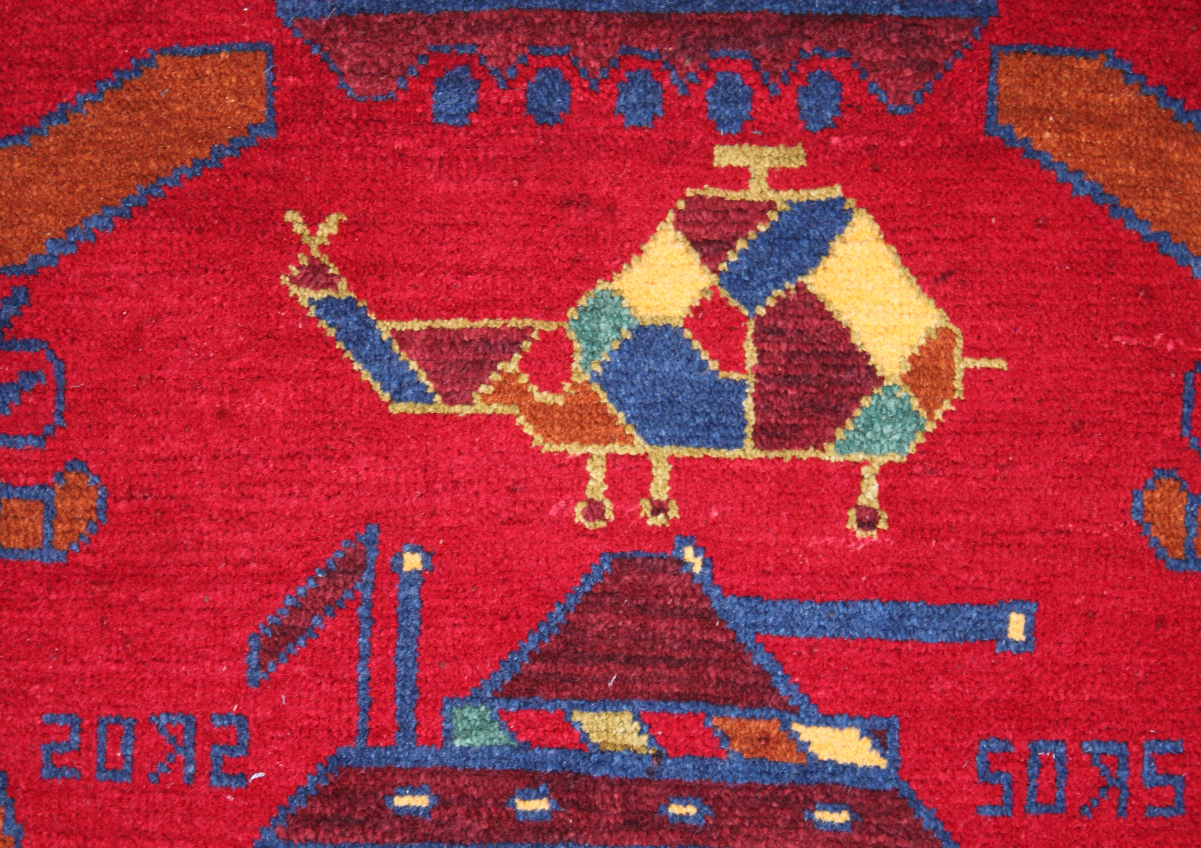 For sale: Afghan War Rug or Conflict Carpet