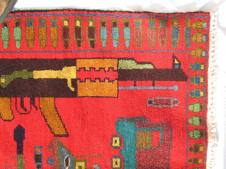 For sale: Afghan War Rug or Conflict Carpet