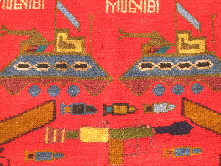 For sale: Afghan War Rug or Conflict Carpet