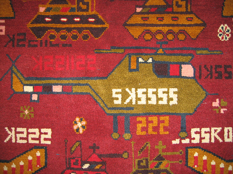 For sale: Afghan War Rug or Conflict Carpet