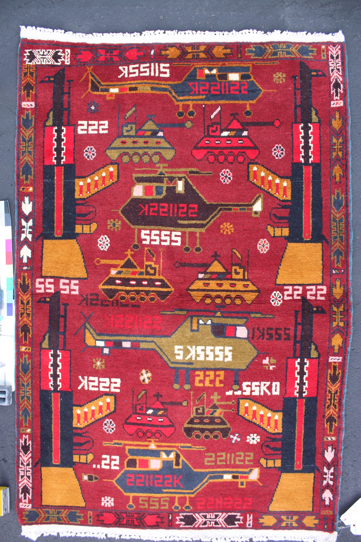 For sale: Afghan War Rug or Conflict Carpet