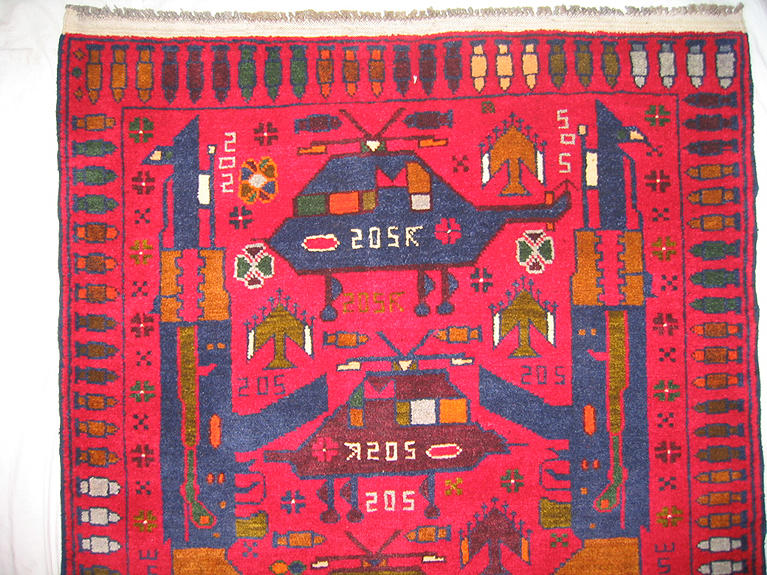 For sale: Afghan War Rug or Conflict Carpet