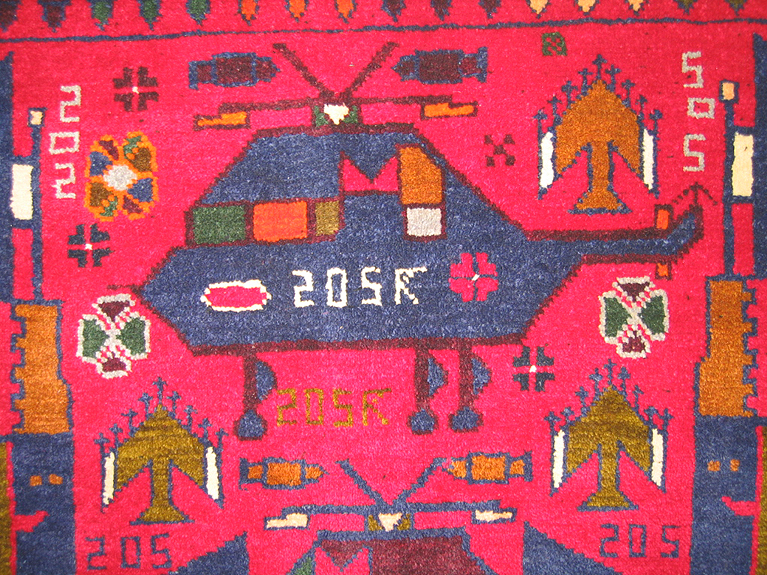 For sale: Afghan War Rug or Conflict Carpet