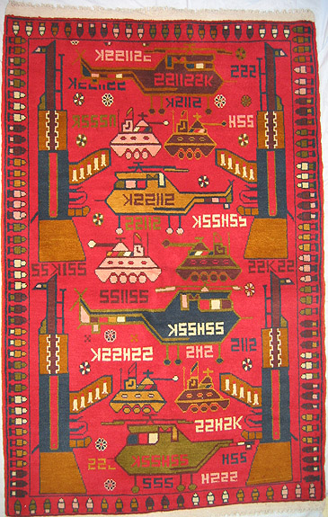 For sale: Afghan War Rug or Conflict Carpet