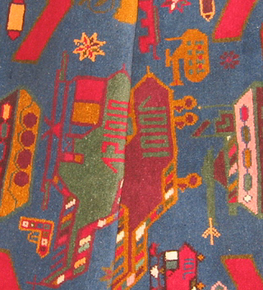 For sale: Afghan War Rug or Conflict Carpet