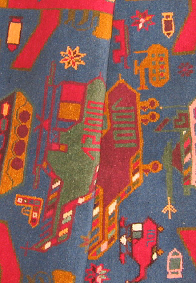 For sale: Afghan War Rug or Conflict Carpet