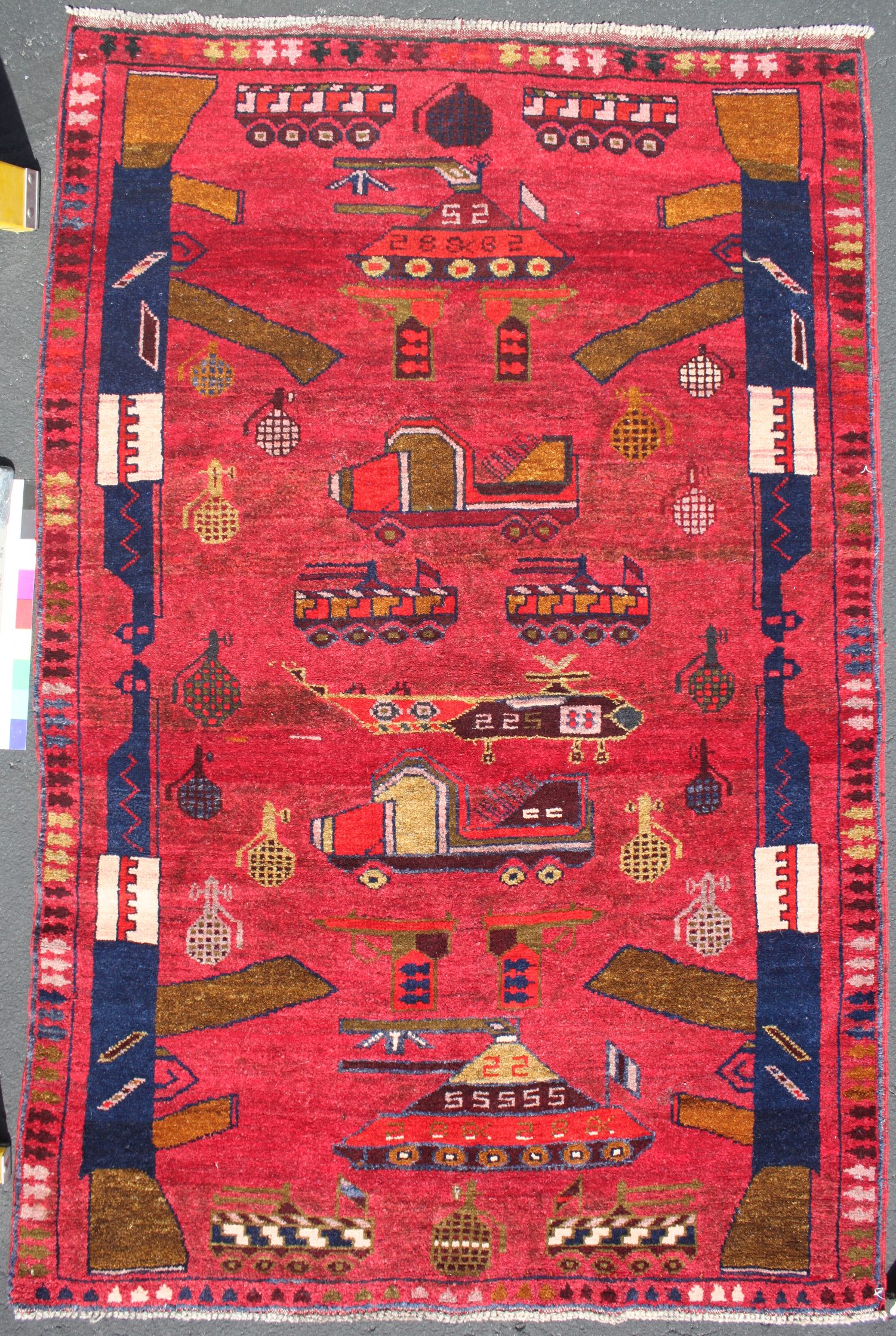 For sale: Afghan War Rug or Conflict Carpet