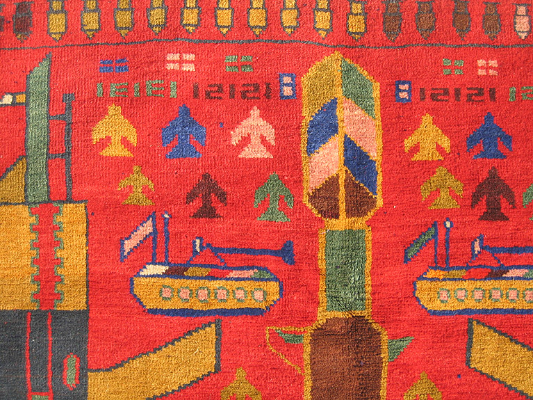 For sale: Afghan War Rug or Conflict Carpet