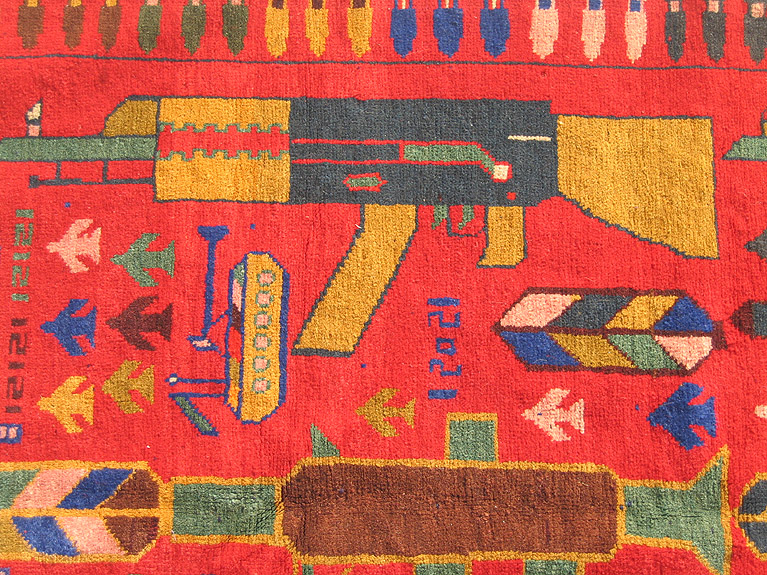 For sale: Afghan War Rug or Conflict Carpet