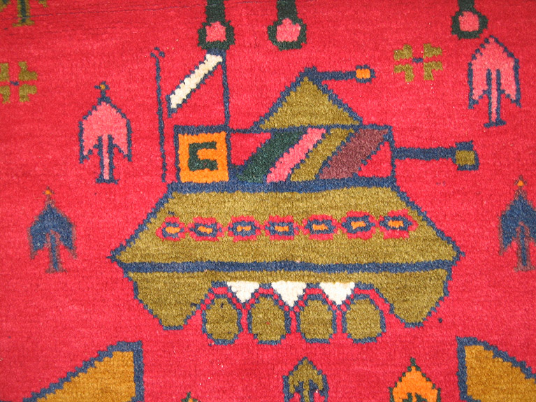 For sale: Afghan War Rug or Conflict Carpet