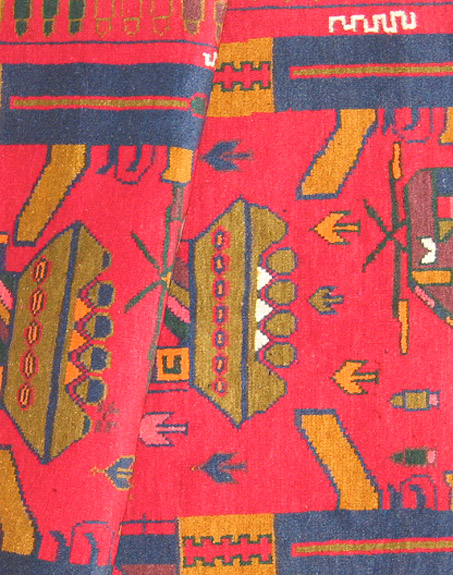 For sale: Afghan War Rug or Conflict Carpet