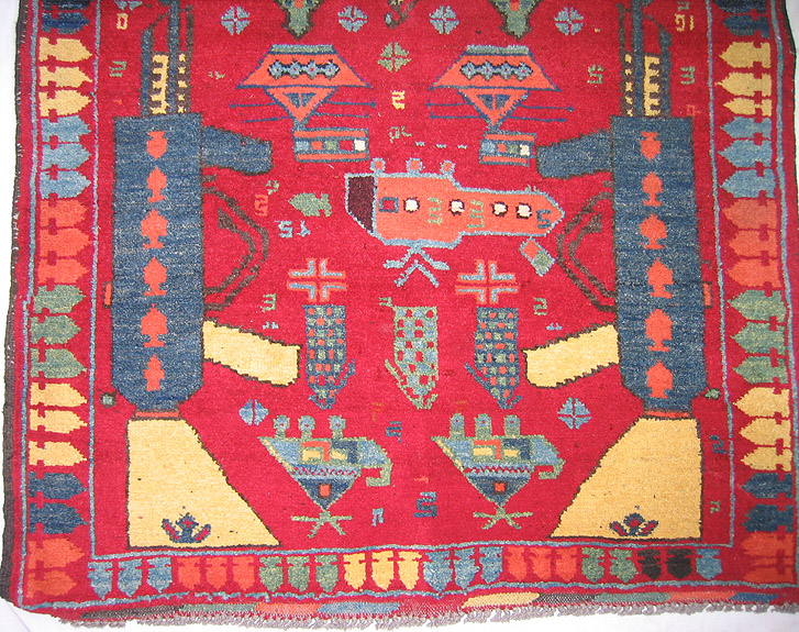 For sale: Afghan War Rug or Conflict Carpet