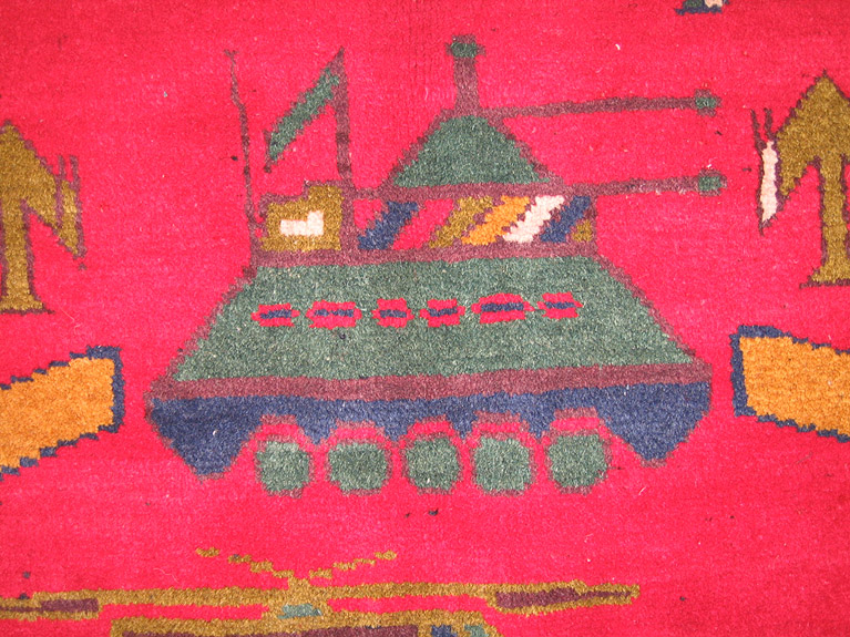 For sale: Afghan War Rug or Conflict Carpet