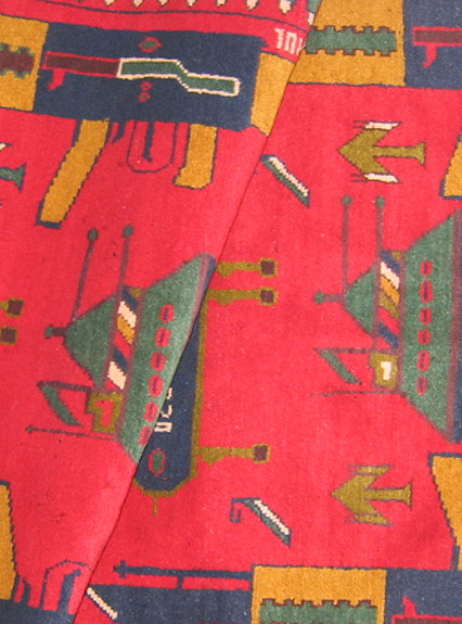 For sale: Afghan War Rug or Conflict Carpet