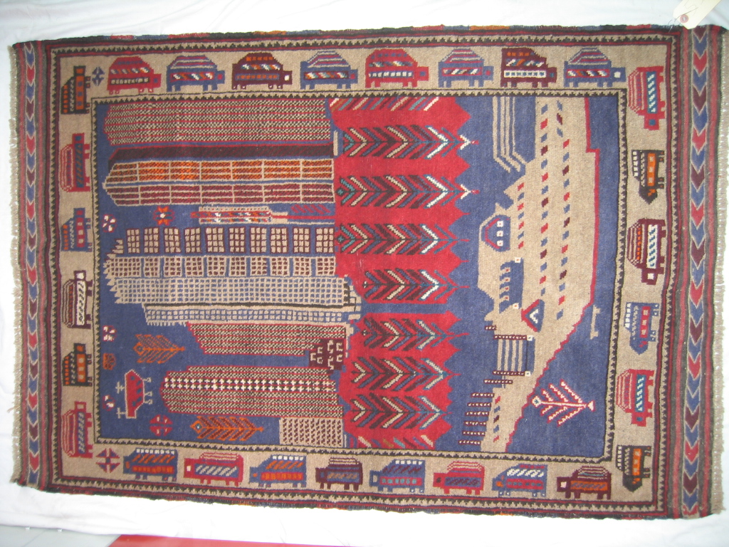 For sale: Afghan War Rug or Conflict Carpet