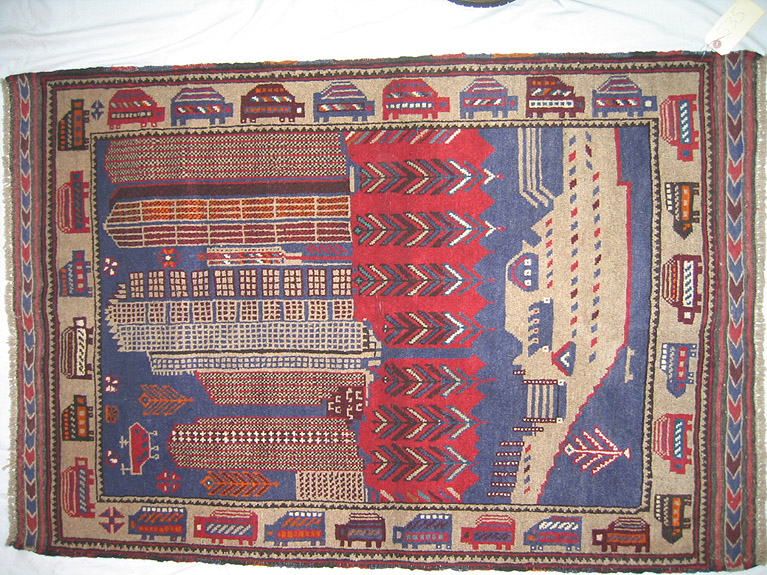 For sale: Afghan War Rug or Conflict Carpet