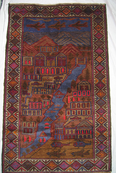 For sale: Afghan War Rug or Conflict Carpet