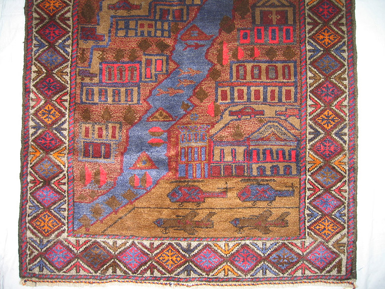 For sale: Afghan War Rug or Conflict Carpet