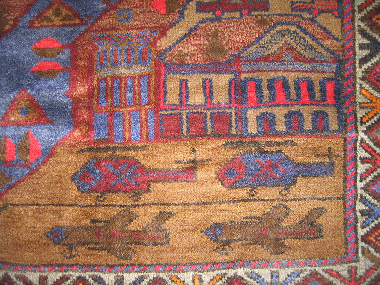 For sale: Afghan War Rug or Conflict Carpet